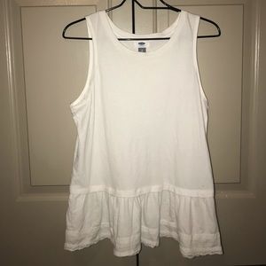 Old navy lace ruffle tank
